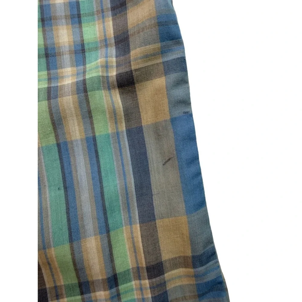 Vintage 1980s Levi's Colorgraphs XL Plaid Shirt Made in Korea Preppy Dadcore